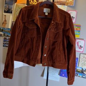 Forever 21 brick corduroy jacket